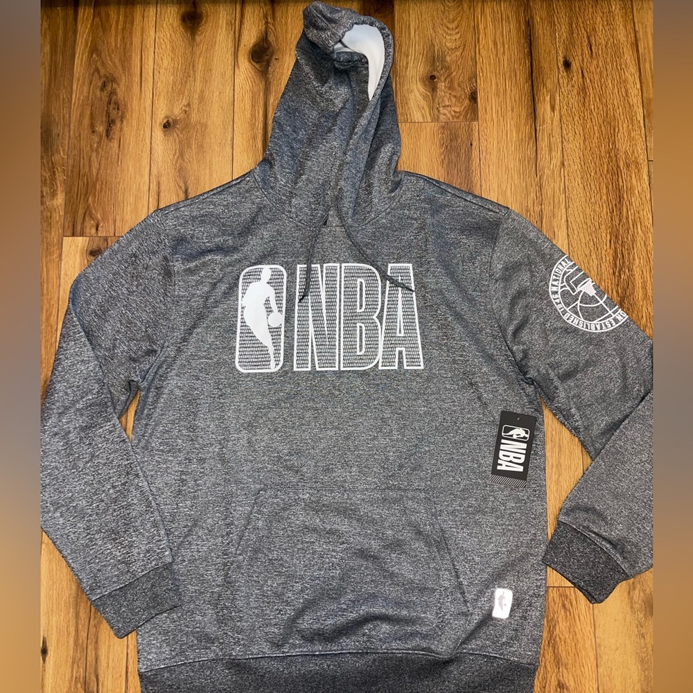 NBA Basketball Association Hoodie NWT Sz L